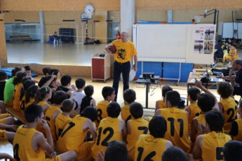 Charla para jugadores de baloncesto. José Luis Alderete