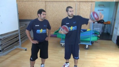 Jorde Pelonchi y Dawizard. Entrenadores y cracks de baloncesto y su enseñanza. Campus Baloncesto JGBasket