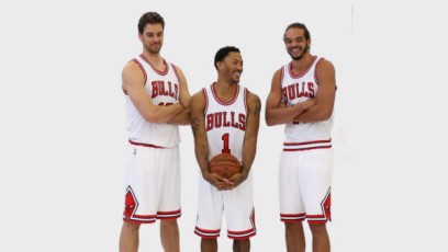Chicago Bulls 2014-2015. Gasol, Rose, Noah