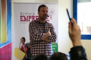 Ángel Sanz. Charla emprendedores Colegio Areteia