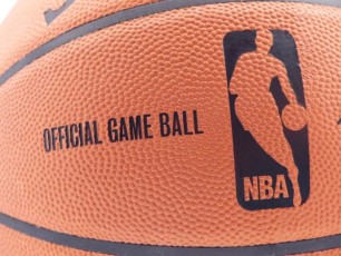 Balón oficial NBA Spalding. Textura