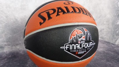 Pelota baloncesto oficial Final Four Euroliga 2019. Vitoria. Spalding TF-1000