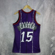 Camiseta Vince Carter Toronto Raptors. Morada detrás