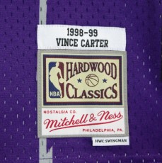 Camiseta Vince Carter Toronto Raptors. Etiqueta Hardwood Classics