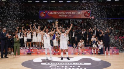 Real Madrid. Campeón Copa Rey Baloncesto 2024