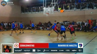 Copa Colegial: Corazonistas - Ramiro de Maeztu. Partido completo, entrevistas y Jugadones JGBasket Copa Colegial Madrid