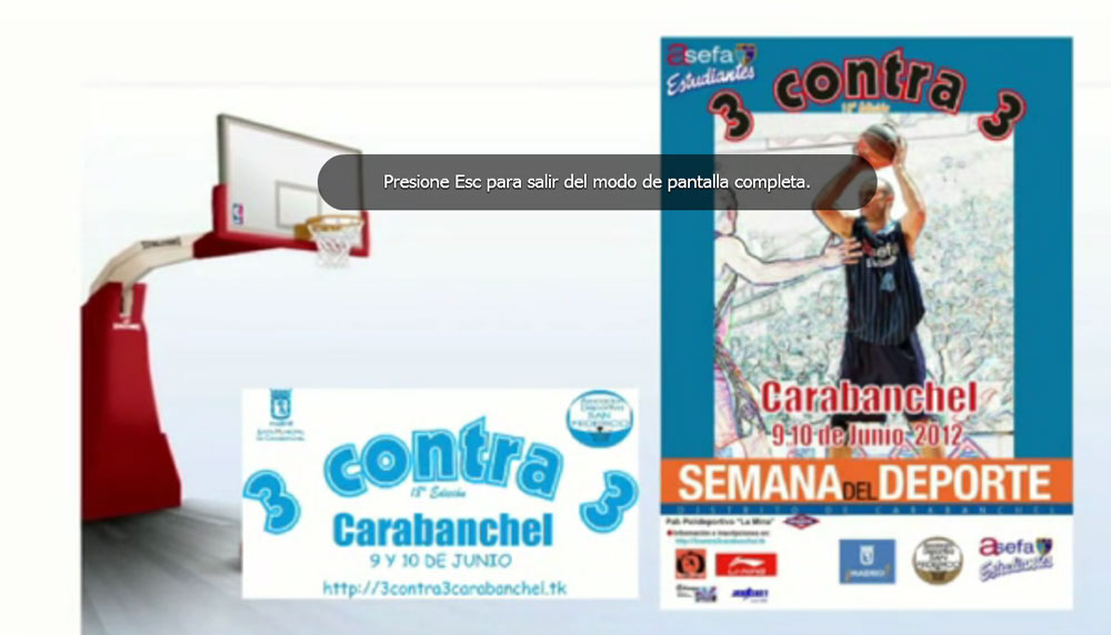 ¿Sale tú canastón? 3×3 Carabanchel, Torneo Carlos Jiménez 2012