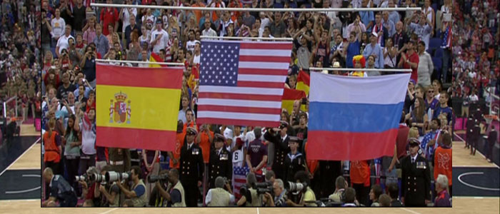 Orgullosos de ser españoles . Final JJOO Londres 2012. España vs USA