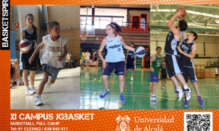 Campus Baloncesto JGBasket. 11ª Edición. Junio – Julio 2013. Universidad de Alcalá. Madrid