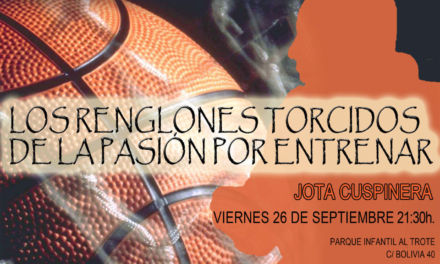 Jota Cuspinera en los Debates de Baloncesto San Agustín. Viernes 26 de Septiembre