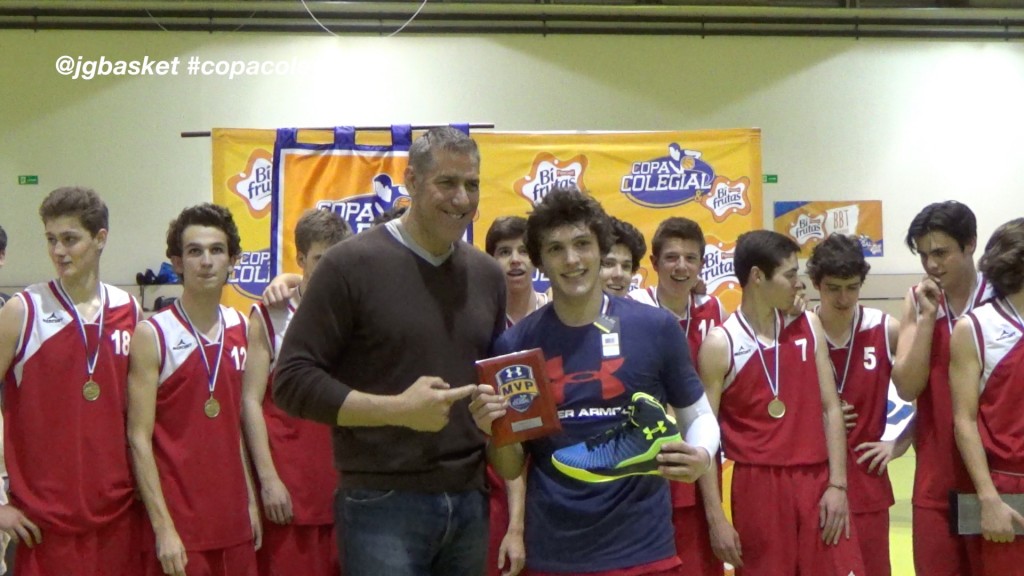 Video: Edu Rubio, Fomento Fundación. Highlights del MVP Under Armour de la Copa Colegial Madrid 2015