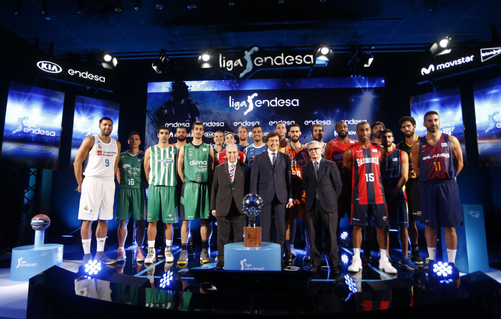 Presentación Liga Endesa 2017-2018. Declaraciones de los protagonistas de cada equipo ACB