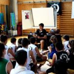Entrenar, jugar y estudiar. Álvaro Jiménez. Campus JGBasket 2019