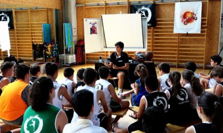 Entrenar, jugar y estudiar. Álvaro Jiménez. Campus JGBasket 2019