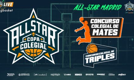 All-Star Colegial Madrid. 2021. Partido, concursos triples, mates y entrevistas. Colegio Joyfe